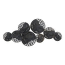 Walls Modern Wall Decor - 47.24" X 2.76" X 20.08" Black Metal Wall Decor HomeRoots