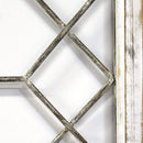 Walls Rustic Wall Decor - 39.37" X 1.18" X 19.69" Distressed White Window Panel Wall Decor HomeRoots