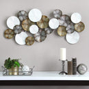 Walls Rustic Wall Decor - 41.34" X 2.17" 19.69" Multi-color Modern Wall Decor HomeRoots
