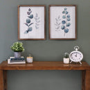 Walls Wall Art Decor - 32" X 1" X 20" 2Pcs Botanical Art HomeRoots