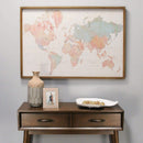 Walls Wall Art Decor - 44" X 1.5" X 30" Multi Mdf Fir Wood Wall Art HomeRoots
