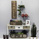 Walls Wood Wall Decor - 10" X 1.5" X 34" Brown Fir Wood Wall Decor HomeRoots