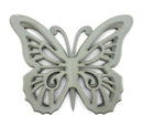 Walls Wood Wall Decor - 18.5" x 23" x 4" Gray, Rustic Butterfly, Wooden - Wall Decor HomeRoots