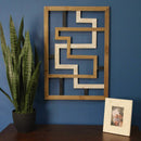 Walls Wood Wall Decor - 19.75" X 1" X 28" Multi Mdf With Wood Veneer Wall Panel HomeRoots
