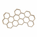 Walls Wood Wall Decor - 30.91" X 1" X 19.88" Natural Wood Wall Decor HomeRoots