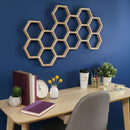 Walls Wood Wall Decor - 30.91" X 1" X 19.88" Natural Wood Wall Decor HomeRoots
