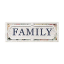 Walls Wood Wall Decor - 31.5" X 1.18" X 11.81" White Blue Fir Wood Mdf Wall Decor HomeRoots