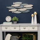Walls Wood Wall Decor - School of Fish Wall Decor HomeRoots