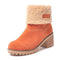 Warm Fur Lined Ankle Boots For Women-orange-4-JadeMoghul Inc.