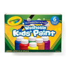 WASHABLE KIDS PAINT 6 JAR SET-Arts & Crafts-JadeMoghul Inc.