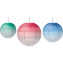 WATERCOLOR HANGING PAPER LANTERNS-Learning Materials-JadeMoghul Inc.