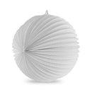 Watermelon Round Paper Lantern in White (Pack of 1)-Wedding Reception Decorations-JadeMoghul Inc.