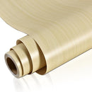 Waterproof Self-adhesive Wood Grain Wallpaper Film Kitchen Cabinet Bedroom Wardrobe Furniture Desktop Renovation Stickers Decor JadeMoghul Inc.