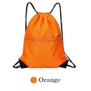Waterproof Zipper Gym Sport Fitness Bag Foldable Backpack Drawstring Shopping Pocket Hiking Camping Pouch Beach Swimming Bag AExp