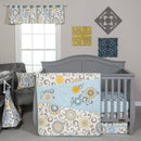 Waverly Pom Pom Spa 4 Piece Crib Bedding Set-W-POM SPA-JadeMoghul Inc.