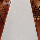 Wedding Aisle Runner - Plain White 33g Non-Woven Fabric (Pack of 1)-Ceremony Decorations-JadeMoghul Inc.