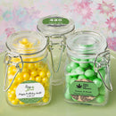 Wedding Cake Accessories Vintage Design Collection - Glass Jars with Lids Fashioncraft