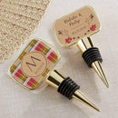 Wedding Cake Toppers Personalized Gold Bottle Stopper - Fall(24 Pcs) Kate Aspen