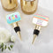 Wedding Cake Toppers Personalized Gold Bottle Stopper - Pineapples & Palms(24 Pcs) Kate Aspen
