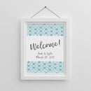 Wedding Ceremony Accessories Personalized Poster (18x24) - Seaside Escape Kate Aspen