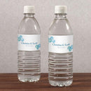 Wedding Ceremony Stationery Sea Breeze Water Bottle Label (Pack of 1) JM Weddings