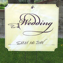 Wedding Directional Signs "Directing Left" Wedding Sign (Pack of 1)-Wedding Signs-JadeMoghul Inc.