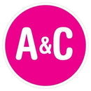 Wedding Favor Stationery Retro Pop Large Sticker Berry (Pack of 1) JM Weddings