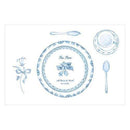 Wedding Favor Stationery Vintage Romance Personalized Paper Place Mat (Pack of 1) JM Weddings