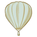 Wedding Favor Stationery Vintage Travel Hot Air Balloon Diecut Sticker (Pack of 1) JM Weddings