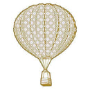 Wedding Favor Stationery Vintage Travel Round Hot Air Balloon Diecut Sticker (Pack of 1) JM Weddings