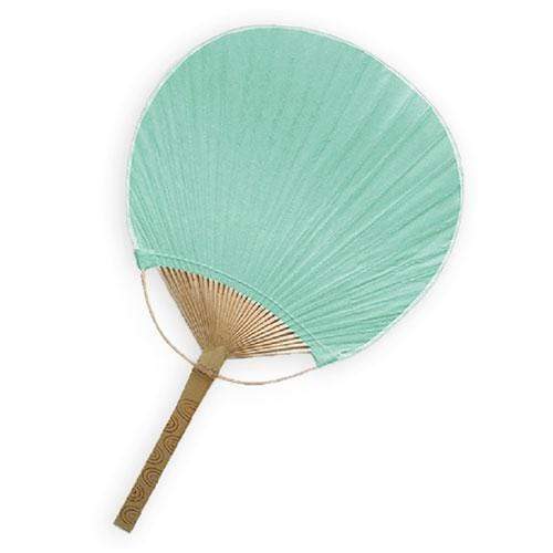 Wedding Parasols Umbrellas & Fans Paddle Fan - Robin's Egg Blue (Pack of 1) Weddingstar
