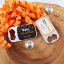 Wedding Reception Accessories Personalized Silver Bottle Opener - Halloween(24 Pcs) Kate Aspen