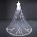 Wedding Reception Accessories Simple Lace Flower Design Romantic Wedding Bridal Veil With Comb TIY