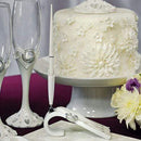 Wedding Reception Accessories Stylized Heart & Wedding Bands Pen with Holder (Pack of 1) JM Weddings