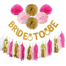 Sweet Wedding Decorations Banner Tassels Set