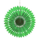 Wedding Reception Decorations Paper Pinwheel Decor - Green (Pack of 1) Weddingstar