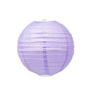 Wedding Reception Decorations Small Paper Lantern - Lilac (Pack of 1) JM Weddings