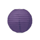 Wedding Reception Decorations Small Paper Lantern - Purple (Pack of 1) JM Weddings