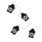 Wedding Reception Decorations String of Lights with Vintage Street Lamps - Battery LED (Pack of 1) JM Weddings