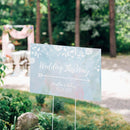 Wedding Signs Personalized Directional Sign (18x12) - Ethereal Dream Kate Aspen