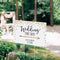 Wedding Signs Personalized Directional Sign (18x12) - Gold Glitter Wedding Kate Aspen