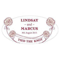 Wedding Signs Rose Small Cling Plum (Pack of 1) JM Weddings