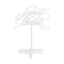 Sweet Treats Acrylic Sign - White (Pack of 1)