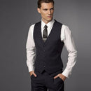 Wedding Suit For Men Striped, Tuxedo, Tailored 3 Piece Suit-One Size-JadeMoghul Inc.