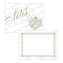 Weddingstar Parisian Love Letter Note Card Vintage Gold (Pack of 1) Weddingstar