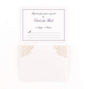 Weddingstar Pearl Romance Laser Embossed Accessory Cards with Personalization (Pack of 16) Weddingstar