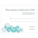 Weddingstar Sea Breeze RSVP (Pack of 1) JM Weddings