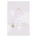 Weddingstar Vintage Travel Thank You Card With Fold (Pack of 1) JM Weddings