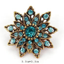 WEIMANJINGDIAN Brand Vintage Gold Color Plated Crystal Rhinestones Flower Antique Brooch Pins for Women in Assorted-5459-JadeMoghul Inc.