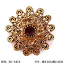 WEIMANJINGDIAN Brand Vintage Gold Color Plated Crystal Rhinestones Flower Antique Brooch Pins for Women in Assorted-5473-JadeMoghul Inc.